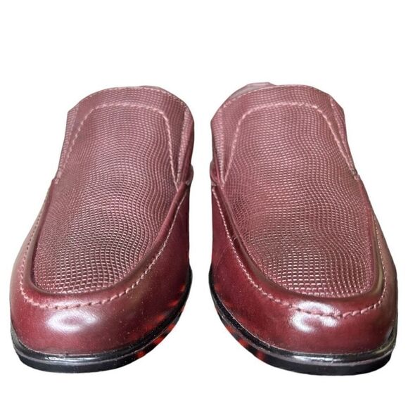 NEW Deer Stags Matteo Kids Burgundy Slip On Loafer 4M - Picture 4 of 10